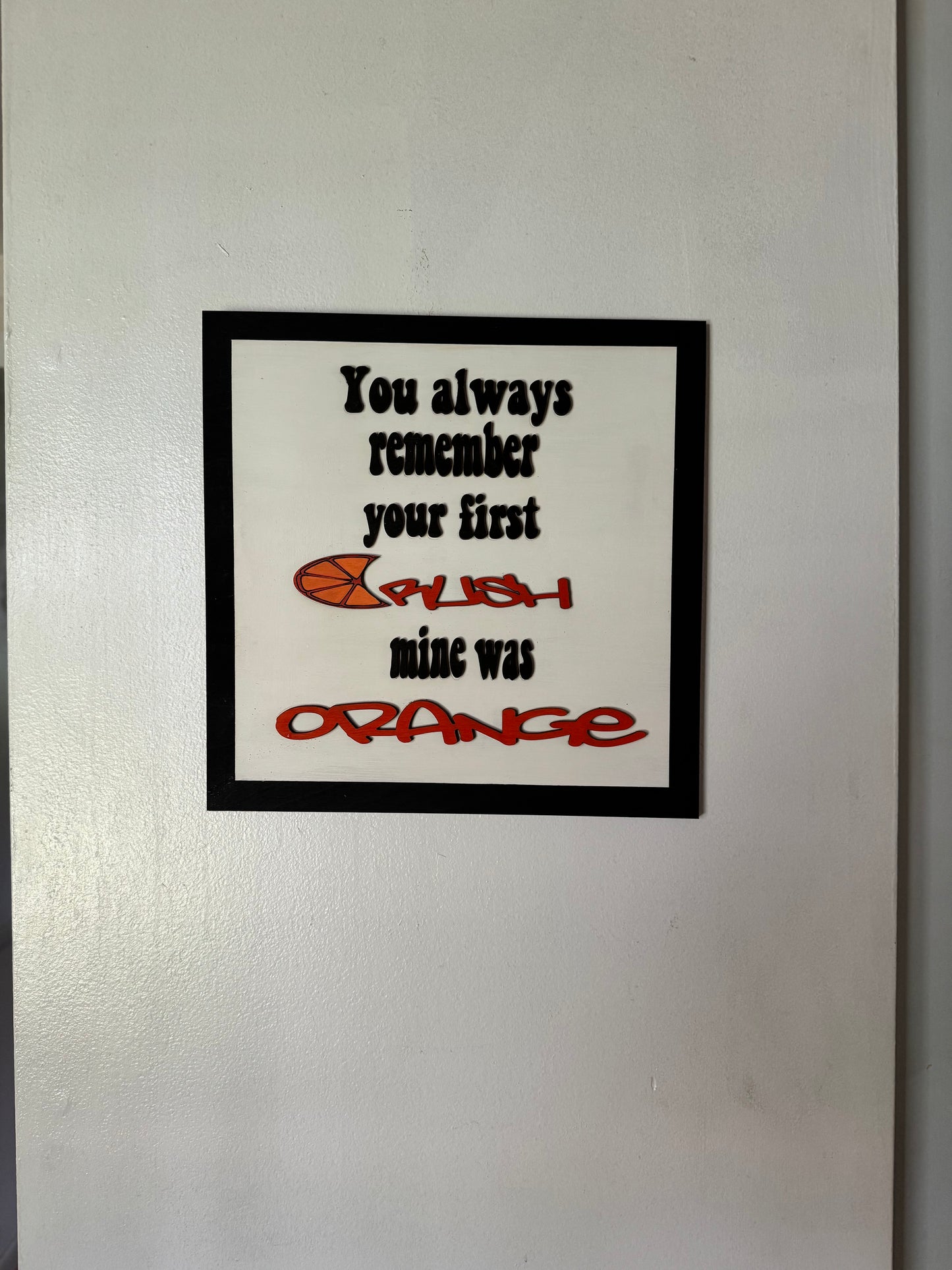 Laser Cut Wood Sign w/Maryland’s Official Cocktail