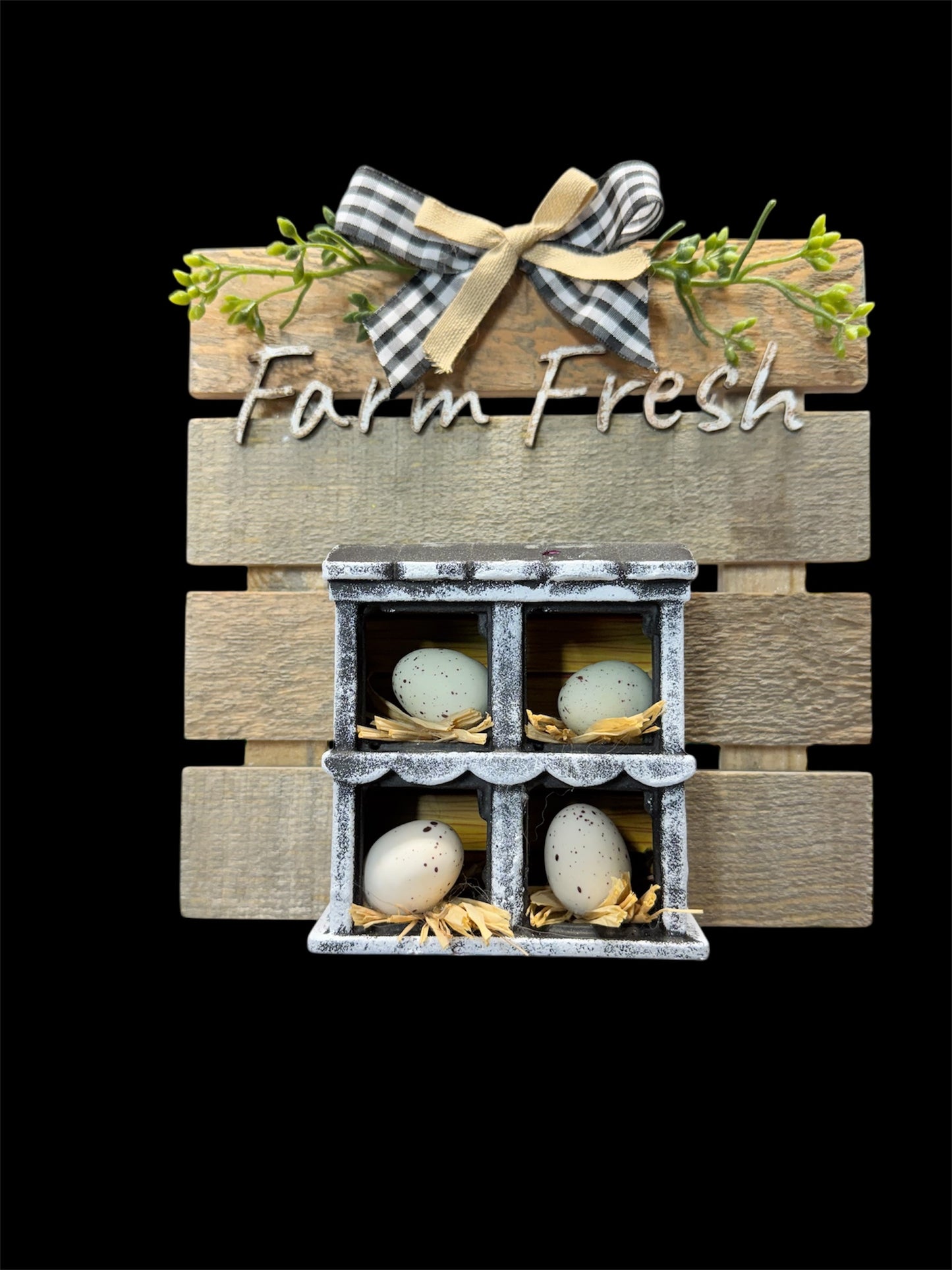 Farm Fresh Chicken Coop Decor