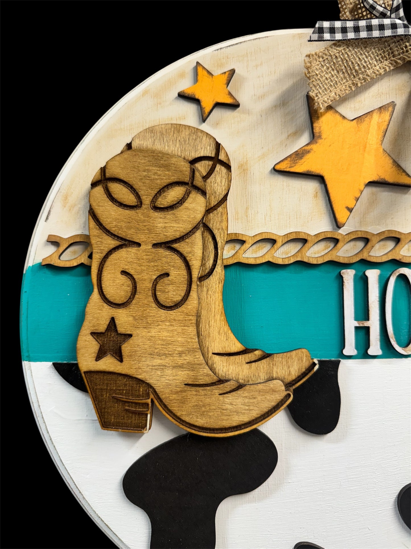 Howdy Door/Wall Round