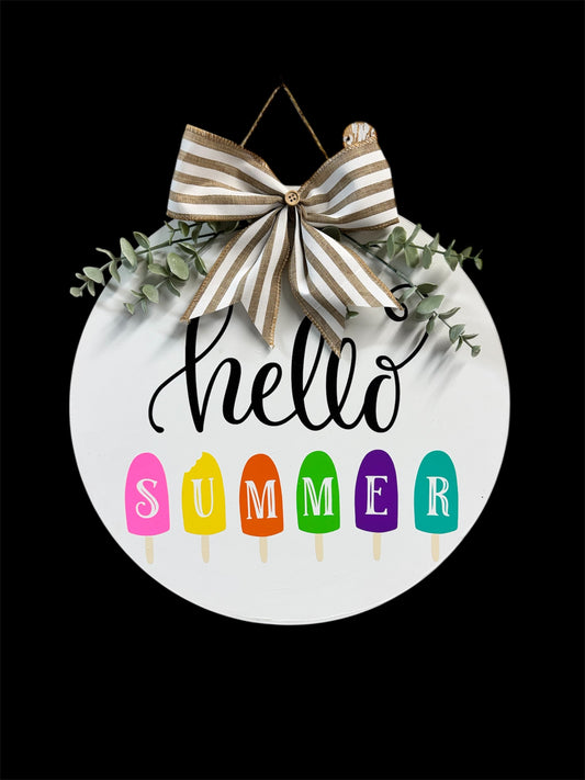 Hello Summer Door/Wall Decor