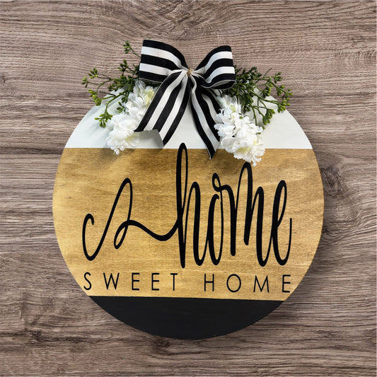 Home Sweet Home Door/Wall Round