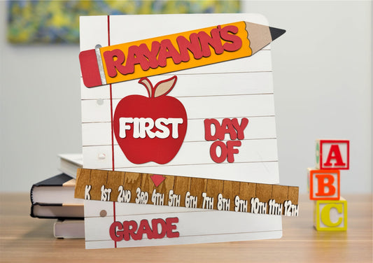 Custom First & Last Day of School Sign